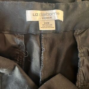 Liz Claiborne Elegant Black Trousers
